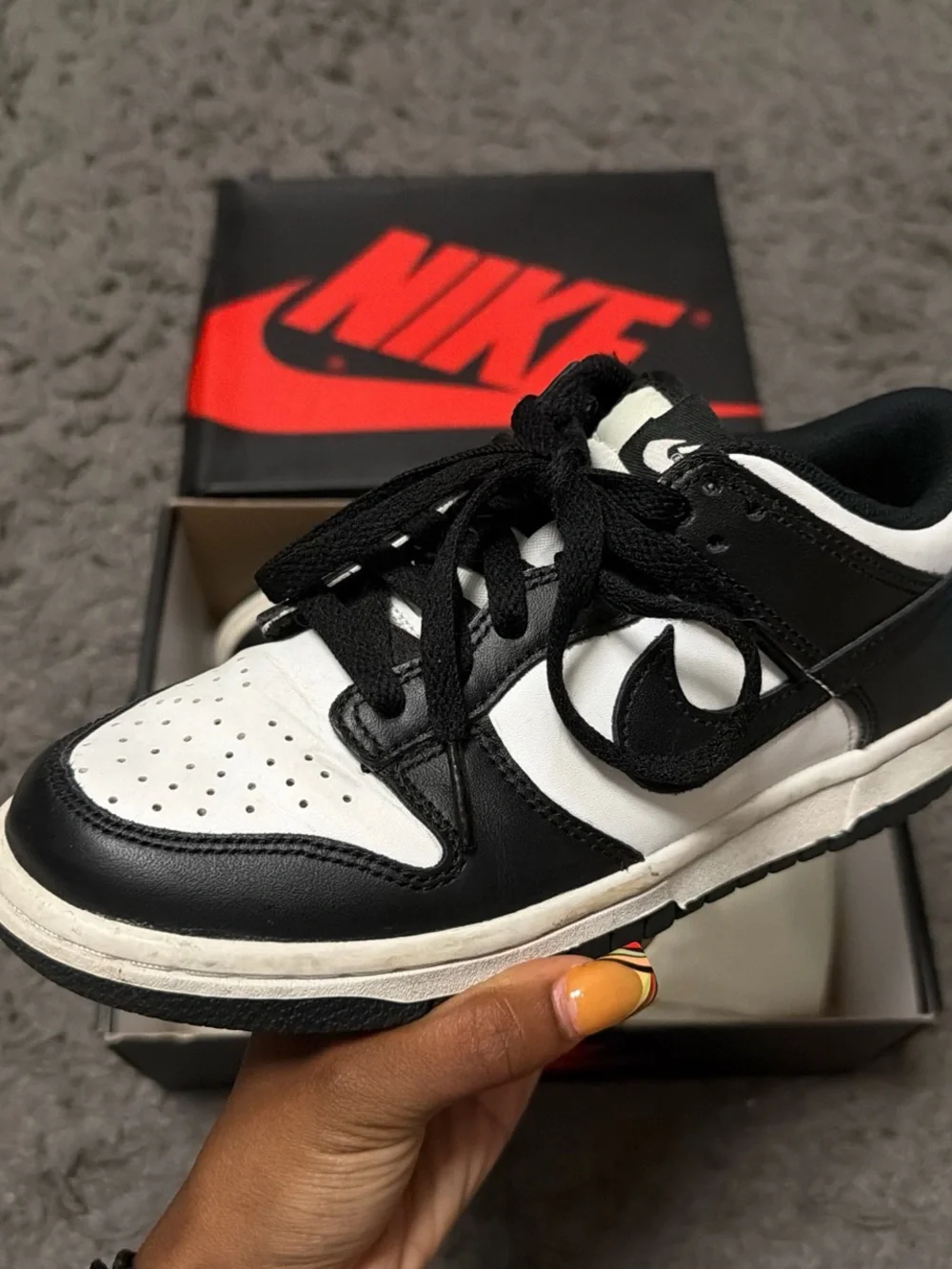 Nike Black and White Panda Dunks